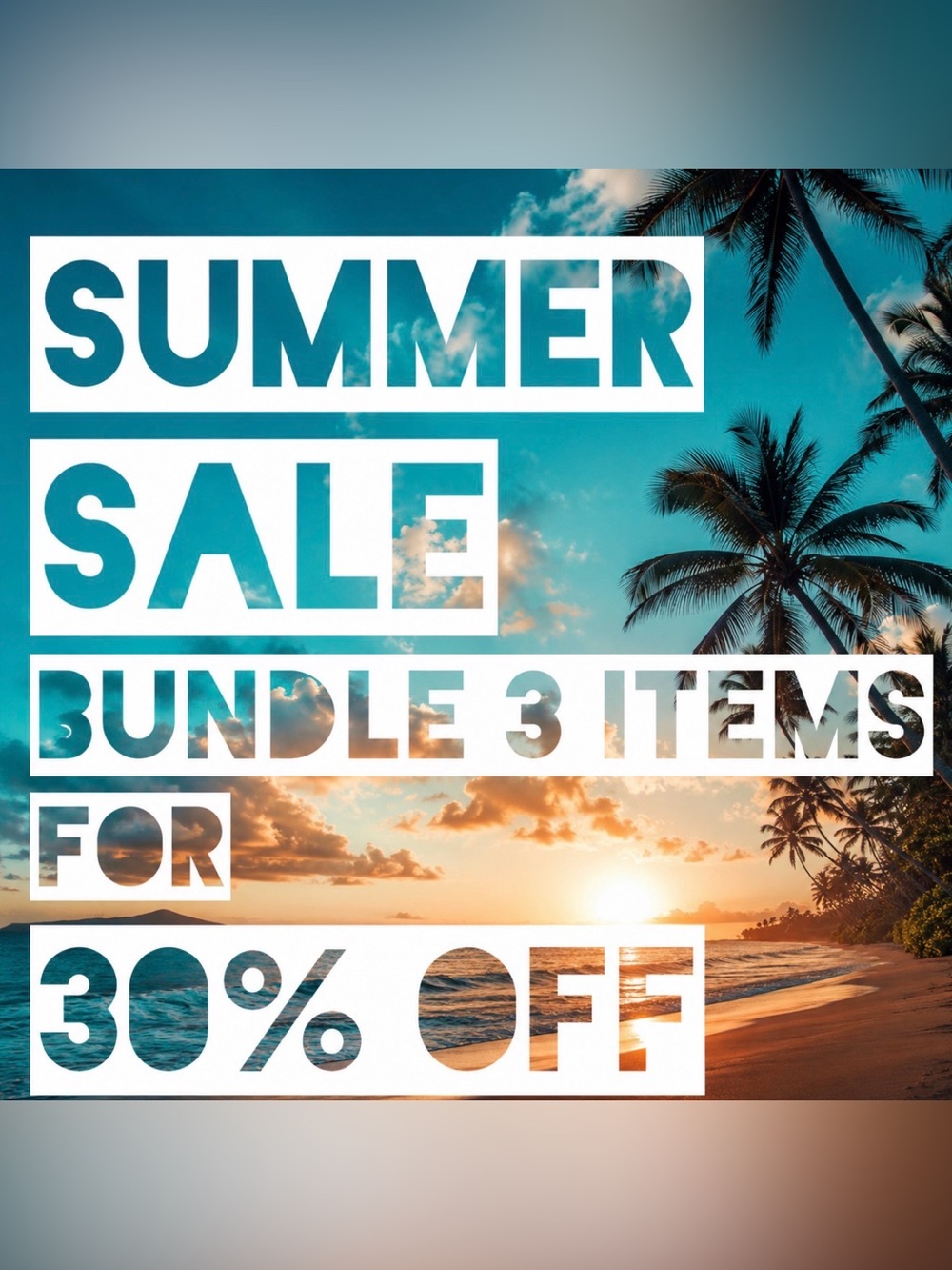 Bundle 3 items for 30% off ✨✨⭐️✨🌟